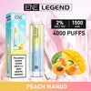Elux ENE Legend 4000 Puffs Disposable Vape Pakke med 10