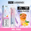 Elux ENE Legend 4000 Puffs Disposable Vape Pakke med 10