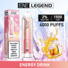 Elux ENE Legend 4000 Puffs Disposable Vape Pakke med 10