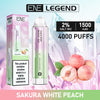 Elux ENE Legend 4000 Puffs Disposable Vape Pakke med 10