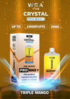 The Crystal Pro Max + 10000 Disposable Vape Pod (æske med 10 stk)